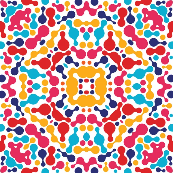 Abstraktes kaleidoskopisches Muster — Stockvektor
