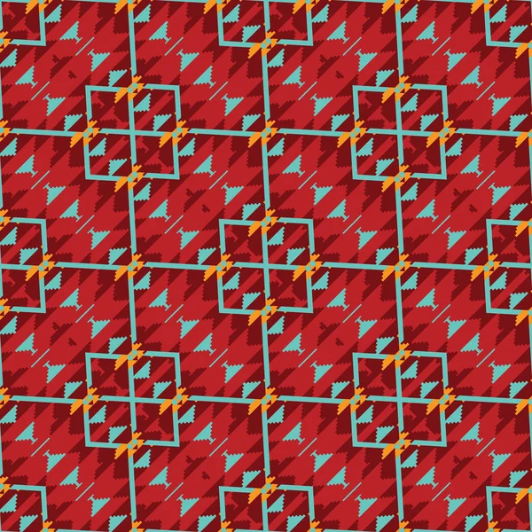 Patrón abstracto en rojo — Archivo Imágenes Vectoriales