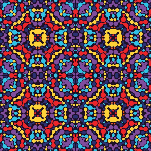 Contexte kaléidoscopique abstrait — Image vectorielle