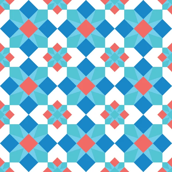 Mosaïque fond motif sans couture — Image vectorielle