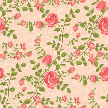 patrones sin fisuras Bloomen rosas