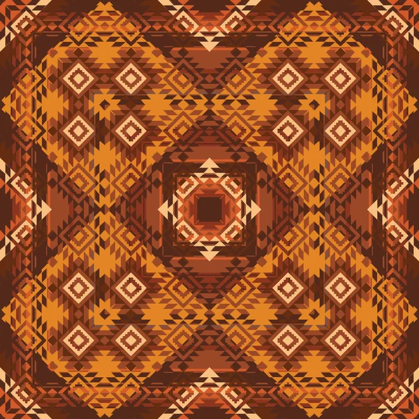 Patrón tribal geométrico abstracto — Archivo Imágenes Vectoriales