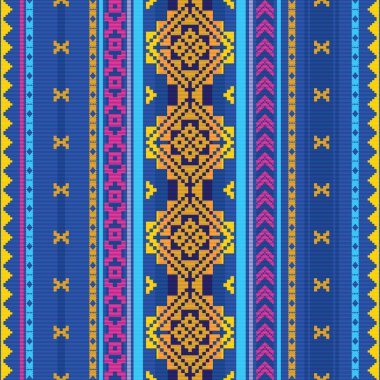 etnik Tekstil çizgili desen
