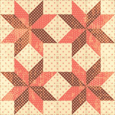 patchwork yıldızlar arka plan