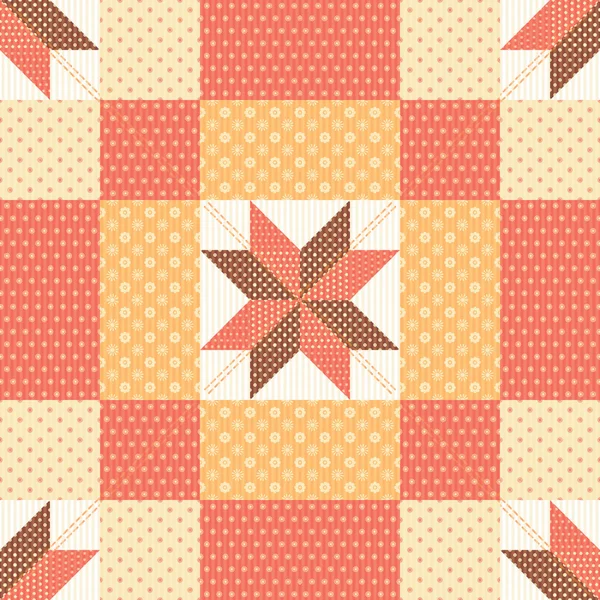 Modèle de patchwork — Image vectorielle