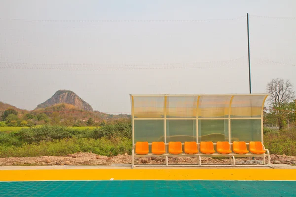 Campo de futebol — Fotografia de Stock