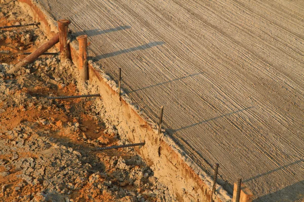 Betonnen vloer — Stockfoto