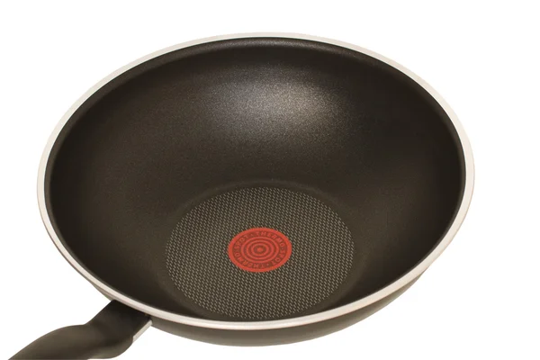 Empty black pan — Stock Photo, Image