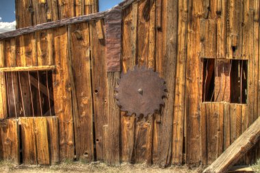 bodie hayalet kasaba, ca. hdr fotoğraf fabrikada gördüm.