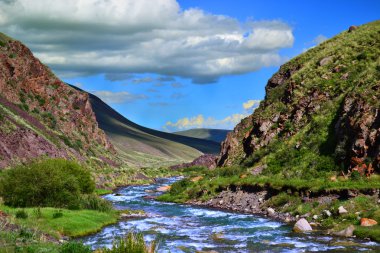Kyrgyzstan Nature Landscape clipart