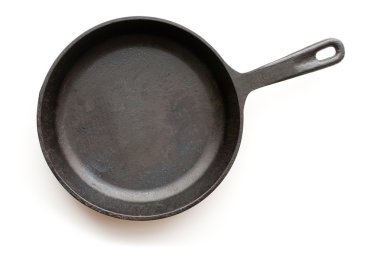 Cast-iron frying pan clipart