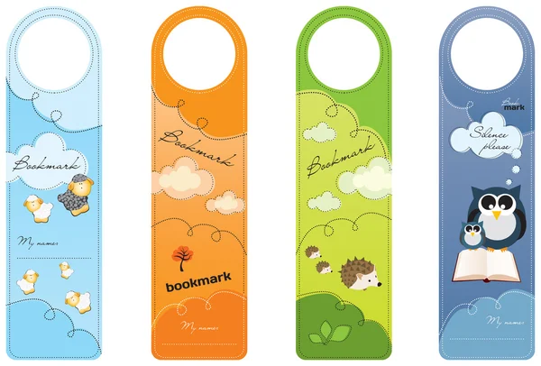 yer imleri, renkli çocuklar için