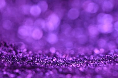 Mor parlak ışık dokusu. Soyut Noel arkaplanı.