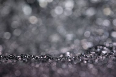 Gümüş parıltı ışık dokusu. Soyut Noel arkaplanı.