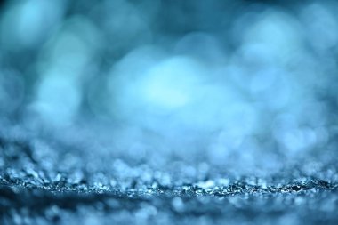 Mavi parlak ışık dokusu. Noel soyut arkaplanı.