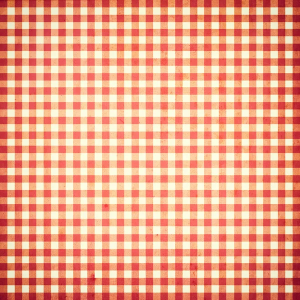 Red checked grunge background — Stock Photo, Image