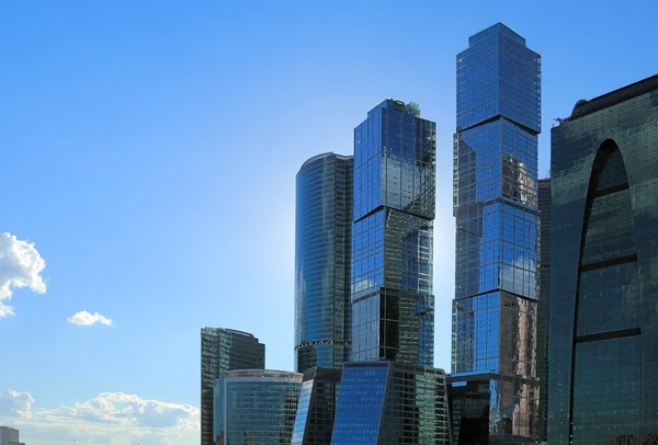 Skyscrapers in Moscow City — Stock Photo, Image