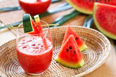 Watermelon juice clipart