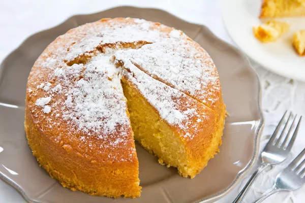 Bolo de manteiga — Fotografia de Stock