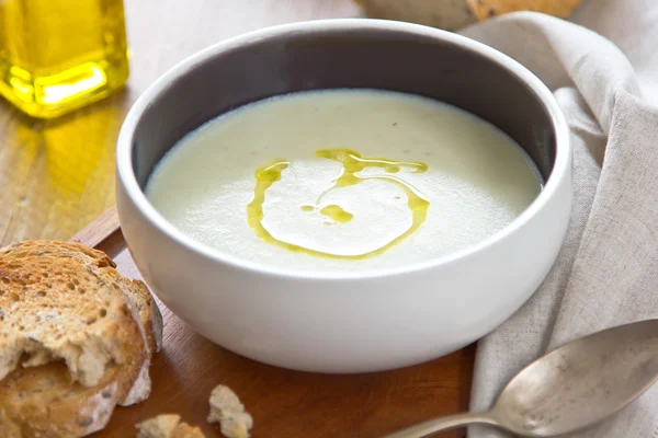 Blumenkohlsuppe — Stockfoto