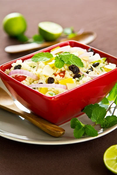 Couscous salad — Stock Photo, Image