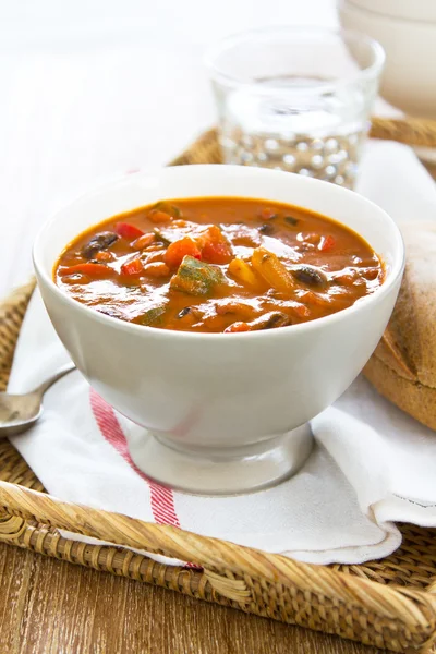 Sopa de Minestrone — Fotografia de Stock