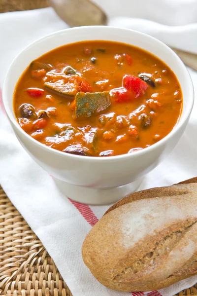 Minestrone soup — Stock Photo, Image