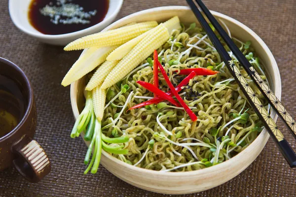 Ensalada de fideos — Foto de Stock