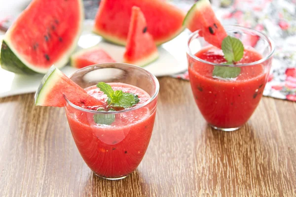 Watermelon smoothie — Stock Photo, Image