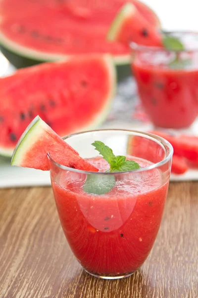 Vattenmelon smoothie — Stockfoto