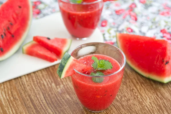 Vattenmelon smoothie — Stockfoto