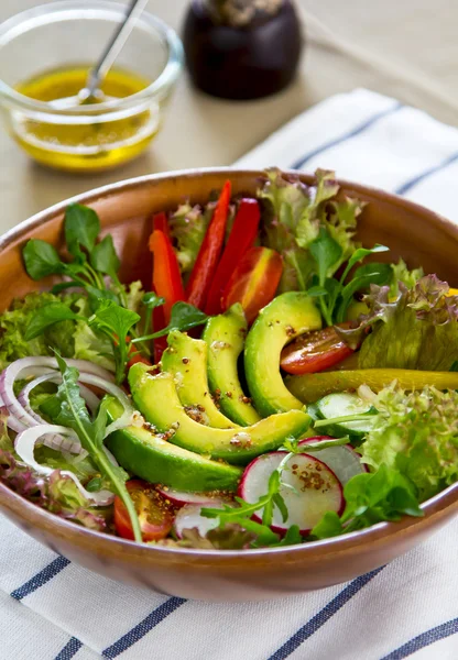 Avocado-salade — Stockfoto