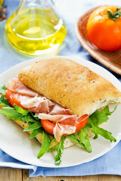 Sandwich de Ciabatta —  Fotos de Stock