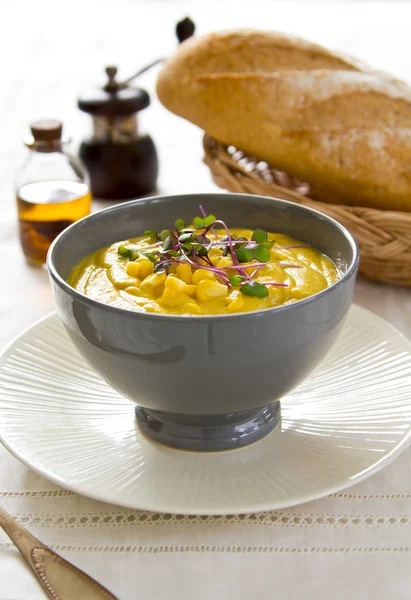 Sopa de milho — Fotografia de Stock