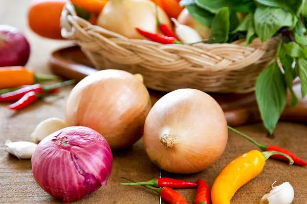 Zutaten zum Kochen — Stockfoto