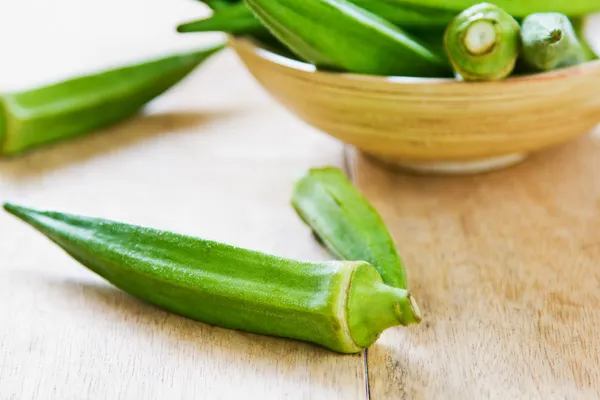 Okra. — Fotografia de Stock