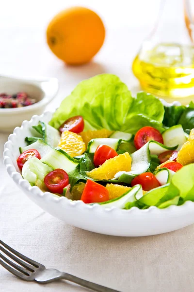 Orange sallad — Stockfoto