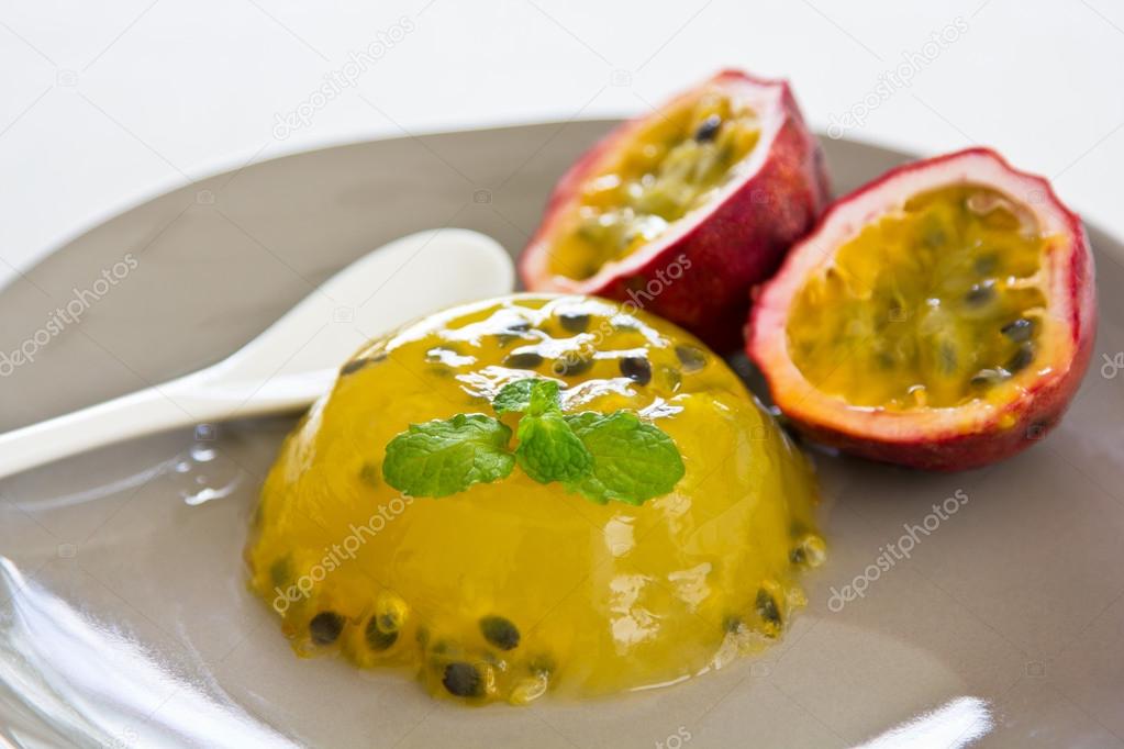 Passion fruit jelly