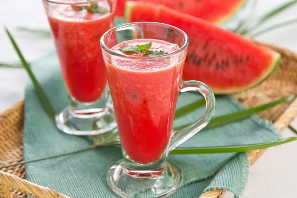 Batido de melão de água — Fotografia de Stock