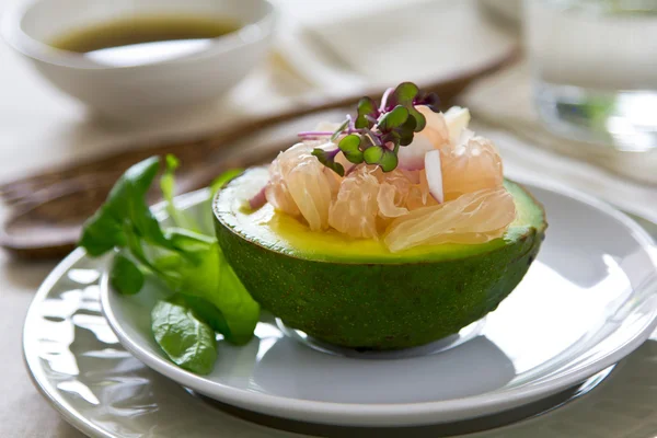 Insalata di avocado e pompelmo — Foto Stock