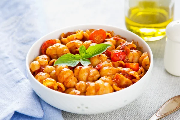 Nhoque com molho de tomate — Fotografia de Stock