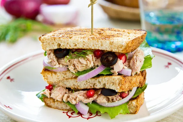 Sandwich de atún — Foto de Stock