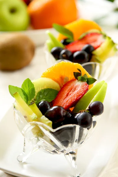 Ensalada de frutas saludables — Foto de Stock