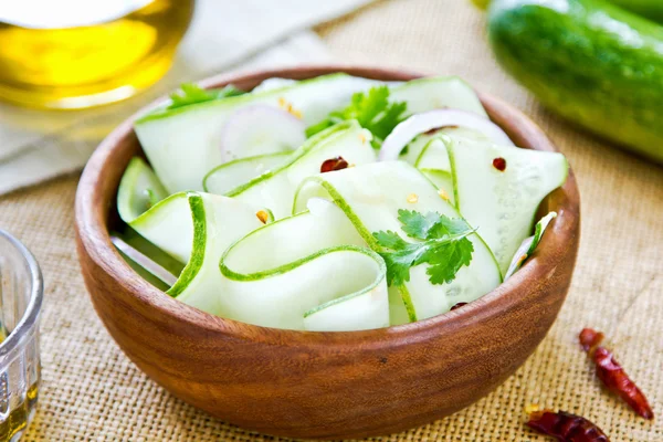 Salada de pepino — Fotografia de Stock