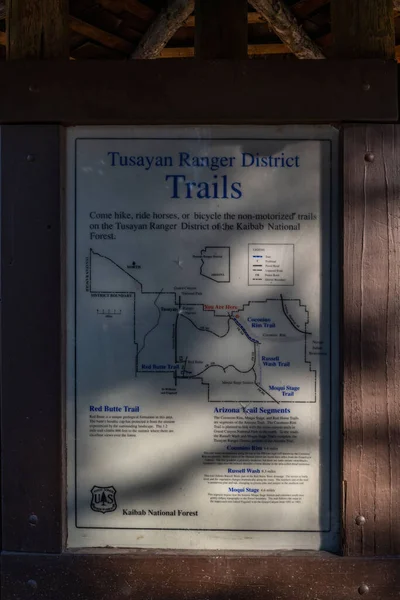 グランドキャニオンNp 2020年10月6日 Tusuyan Ranger District Trail — ストック写真