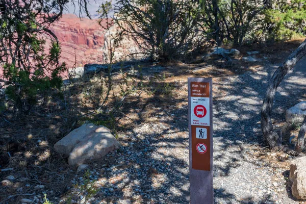 Glen Canyon Usa Října 2020 Rim Mountain Trailhead — Stock fotografie