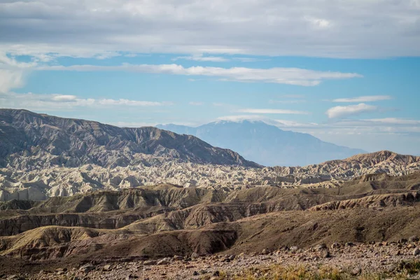Epicka Sceneria Krajobrazu Górskiego Szlaku Pieszego Pasma Górskiego Mekka Hills — Zdjęcie stockowe
