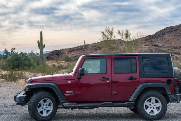 Quartzite Usa Gennaio 2020 Una Jeep Wrangler Unlimited Sports Parcheggiata — Foto Stock