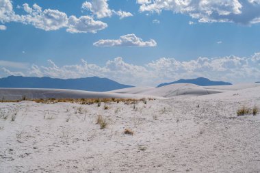 White Sands NP, New Mexico 'da doğaya güzel bir bakış açısı