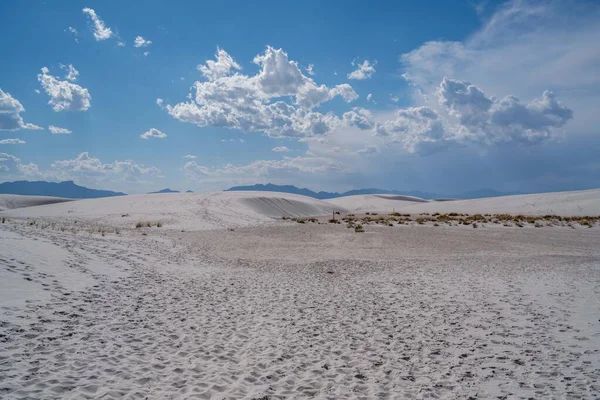 Красивый Вид Природу Белых Песках Штат Нью Мексико — стоковое фото